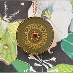 Mali Michelle Fine Jewelry gold plated enamel Necklace